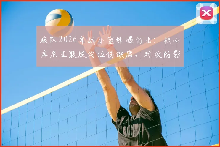 狼队2026年战小蜜蜂遇打击:核心库尼亚腹股沟拉伤缺席,对攻防影响分析与替代者前瞻